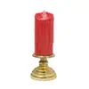 Velas Electrónicas LED Simuladas, Suministro Transfronterizo para Lámparas de Buda, Alimentadas por Batería, Populares en Medio Oriente, Luces de Vela Parpadeantes al por Mayor