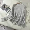 2026 Puyuan Outono Inicial Novo Estilo Solto Gola Redonda Seda Caxemira Moda Malha para Mulheres, Beijo de Veludo Cetim Que Cuida Luxuosamente da Pele