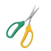 Tijeras de Jardinería, Tijeras de Podar Uva de Acero Inoxidable en Ángulo, Tijeras de Podar Frutas, Tijeras para Verduras Domésticas, Tijeras de Jardín