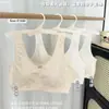 Sujetador estilo chaleco para el período de desarrollo de las adolescentes, sin aros, transpirable y cómodo, copa fija, ropa interior para estudiantes para deportes de secundaria y preparatoria