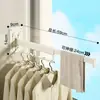 Tendedero Plegable, Barra de Secado de Ropa Retráctil Invisible, Montado en la Pared, Sin Taladro, Aparato para Secar Ropa en Interiores, Hogar, Balcón