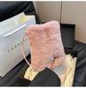 Bolsa Cruzada de Peluche para Teléfono Móvil Transfronteriza para Mujer, Modelo Nuevo 2026 Cruzada, Diseño de Nicho Casual Versátil, Bolso Cruzado de Hombro Único a la Moda