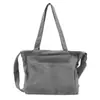 Bolso de Hombro Literario Retro Japonés de Gran Capacidad para Mujer Verano 2025 Versátil Simple Color Sólido Estilo Perezoso Bolso Cruzado