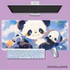 Mouse Pad Panda Fofo Extra Grande Tesouro Nacional Desenho Animado Teclado Antiderrapante Pad Meninas Estudo Escritório Pad de Mesa com Aparência Elegante