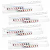 Suporte Empurrador de Mahjong Acrílico Personalizado Modelo Onda Suporte de Exibição de Mahjong Americano Suporte Acrílico Magnético Transparente