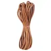 Punto 1 1.5 2 3mm cordón redondo de cuero color cordón de cuero accesorios DIY fabricantes de Yiwu al por mayor