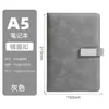 Cuaderno A5 con Logo Personalizado, Páginas Gruesas Rayadas, Cubierta de Cuero, Bloc de Notas para Oficina de Negocios, Cuaderno de Gran Capacidad, Venta al por Mayor de Fábrica