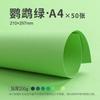 Cartulina Dura Verde Obras DIY para Niños Hoja Grande Fondo Fabricación Árbol de Navidad A4 Dibujo Papel de Color Origami