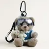 Colgante de Bolsa Juguete de Peluche Llavero Accesorio Muñeca de Alta Gama Mochila para Hombres