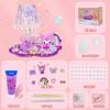 Kit de materiales para manualidades DIY de niños, accesorios de lámpara de noche de crema, juguete educativo colorido para niñas