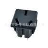 Enchufe de Alimentación AC AC-07 LH-M Negro Casete 27*27 Tres Agujeros Base Hembra China Pin Word 10a