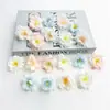 Flores de Cerejeira Simuladas, Flores Artificiais Pequenas de Peônia para DIY, Acessórios de Cabelo, Tiaras, Materiais de Flor para Grampos de Cabelo, Decorações de Flores para Caixas de Presente de Roupas
