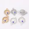 Comércio exterior Moda europeia e americana joias Árvore da Vida Ponto strass acessórios pulseira liga galvanoplastia acessórios de joias diy