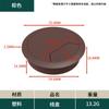 Tapa Agujero de Entrada de Cables para Escritorio de Aleación de Aluminio con Cepillo, Canaleta de Cables para Muebles, Agujero para Cables, Tapa Decorativa para Apertura de Escritorio de Oficina de 50 mm