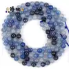 2mm3mm piedra natural cuentas redondas pequeñas amatista ojo de tigre ágata turmalina cristal cuentas sueltas accesorios para joyería diy venta al por mayor