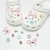 2026 Moda Nuevo Lindo Dibujos Animados Accesorios DIY Combinación Libre Desmontable Zapato Hebilla de Zapato Celebridad de Internet Popular Flor para Zapato