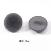 Botões coloridos de resina com flocado, botões redondos de pé alto para costura à mão em camisas, cardigãs de tricô, casacos, suéteres e vestidos