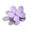 Novo Candy Color Sweet Flower Grab Clip Back Head Hair Clip Tubarão Banho Cabelo Grab Five-pétala Flower Hair Accessories