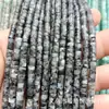 2x4mm Piedra Natural Ágata Cristal Cuentas Espaciadoras DIY Joyería Semi-Terminada Cuentas Sueltas Accesorios Listos para la Venta