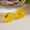Pegamento de Crema de Fruta Luminoso Estéreo Simulado Accesorios Accesorios de Joyería diy Cuerda para el Cabello Pasador Colgante Material Venta al por Mayor