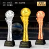 Certificado de Honor IncluidoTrofeo de Cristal de Voleibol Personalizado Recuerdo de Metal para Equipos de Competición de Voleibol Aéreo