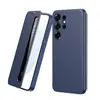 Adecuado para Funda de Teléfono Móvil Samsung S26Ultra, Funda de Cuero, Ventana Lateral Inteligente Modo de Reposo, Funda Protectora Anticaídas Todo Incluido A56/A16