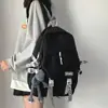 Mochila Simple Estilo Coreano para Mujer de Gran Capacidad Bolso Escolar para Estudiantes Secundaria Preparatoria Mochila Casual Ligera para Viajes Bolso para Laptop