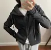 Sudadera con capucha de terciopelo engrosado de alta resistencia, felpa, doble cremallera, para Otoño e Invierno 2024, cárdigan de abrigo de alta gama