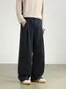 Pantalones Rectos Anchos Vintage para Hombre G-stone con Cintura Elástica en la Espalda, Pantalones Casuales de Corte Holgado de Moda para Hombre