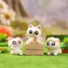 Novo Gatinho Siamês Fofo Caixa Surpresa Segunda Edição Ornamento de Mesa Decoração de Carro Presente para Menina