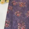 Estilo chinês tradicional, três cores, estampa de peônia de peso pesado em tecido de seda sintética tipo nuvem, adequado para vestidos cheongsam femininos, Hanfu, trajes para cerimônia do chá e padrões florais