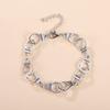 Joias Minimalistas Estilo Ins Europeu e Americano Pulseira Simples Metal Liga Pulseira Algema Pulseira de Amizade para Casal