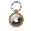 Para cubierta protectora Apple AirTag Localizador antipérdida de Apple Cubierta protectora de fibra de carbono dos en uno de TPU todo incluido
