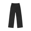 Pantalones casuales de corte estrecho e inclinado para hombre y mujer, con un moderno diseño de remaches, versátiles para el otoño, corte holgado, talla grande, estilo high-street, pantalones de pierna recta