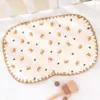 Almofada de Nuvem para Recém-Nascidos, Almofada Plana para Bebê, Almofada para Bebê, Almofada de Nuvem de Gaze, Absorvente de Suor, Respirável, Paninho de Arroto Lavável à Máquina