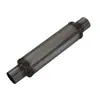 Silenciador de escape directo para modificación de coche, silenciador de acero inoxidable, resonador de escape modelo universal, silenciador