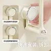 Haste de Armazenamento com Ventosa para Prendedores de Cabelo e Grampos, Porta-Exibição de Grampos sem Furo, Porta-Acessórios de Cabelo e Prendedores de Cabelo Montado na Parede do Banheiro