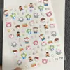 Lindos Pegatinas de Arte para Uñas de Dibujos Animados Gato Kt Repujadas Hellokitty Hello Kitty Manual DIY Pegatinas Decorativas para Uñas Ccd