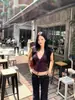 Camiseta Blanca con Adorno de Encaje Estilo Puro Deseo para Mujer 2025 Nuevo Verano Chica Picante Cuello en V Top Sexy de Manga Corta