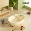 Tina de Plástico Engrosada Extra Grande para Baño, Tina para Bebé Infantil, Lavado de Colchas, Lavandería, Tina para Lavar Pies, Madre y Bebé
