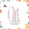 Colgante de Conejo de Madera Edición Limitada de Pascua Transfronterizo con Pintura Floral y Adorno para Guardar Dinero en Papel, Decoración para el Hogar en Fiestas