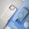 Nuevo Producto Adecuado para iPhone16 Funda de Teléfono Marco de Espejo Metálico Soporte 16promax Succión Magnética Funda de Teléfono Silicona Líquida