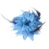 Nueva Moda Flor Grande Tela Accesorios para el Cabello Flor de Peonía para la Cabeza Headdress para Baile Cuadrado Pasador Diadema con Flor para Niños