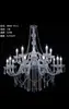 Nuevos Accesorios de Boda Lámpara de Cristal Decoración de Salón de Bodas Decoración de Salón de Cristal Lámpara Acrílica de Múltiples Niveles Candelabro Grande