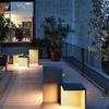 Luz para Silla de Barra de Jardín Solar Luz de Patio Exterior Paisajismo Césped Luz de Césped de Club Exterior Ip65 Impermeable