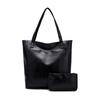 Bolso de hombro portátil de cuero suave para mujer con bolsillo, estilo retro, de cuero encerado y aceite, de gran capacidad, nuevo bolso de mano para compras transfronterizas.