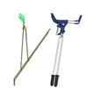 Suporte para Vara de Pesca Dupla Uso Mão-Mar Simples Suporte Dupla Uso para Vara Canhão Suporte de Vara Suporte para Vara de Mar Suporte de Canhão para Vara de Mar Cabeça de Plástico Suporte de Canhão de Metal