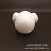 Espuma animal pequeno espuma Poly Cabeça de porco dragão EPS simulação cabeça de porco oito anéis 5cm brinquedo DIY feito à mão