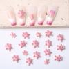 Unhas joias diamante resina bonito cartoon porco creme rosa Dudu porco amor tridimensional unha decoração acessórios