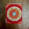 Promoção Quente Xizang Nepalesa Pintada à Mão Pura Thangka Tara Branca Mantra Núcleo do Cartão 4*5